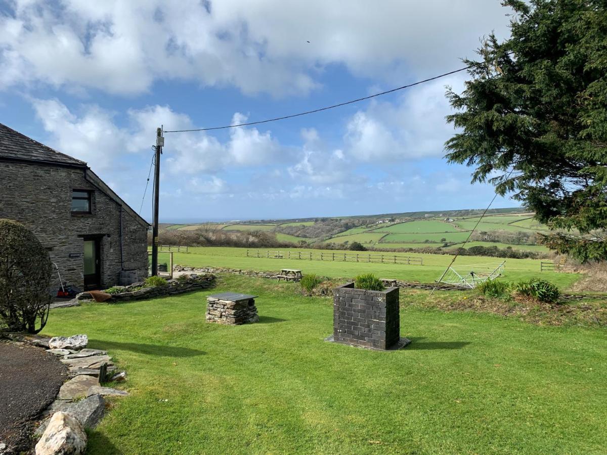 Pine Cottage Boscastle Exteriör bild